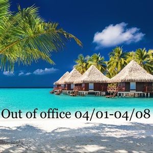 Notice: No shipping 04/01-04/08